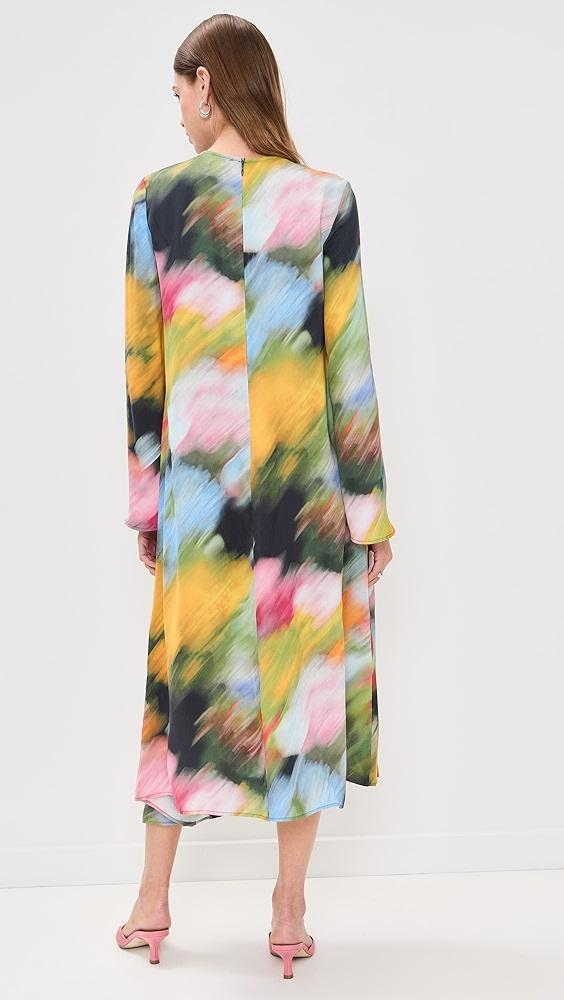 Stine Goya Draped Asymmetric Midi Dress | Shopbop Product Image