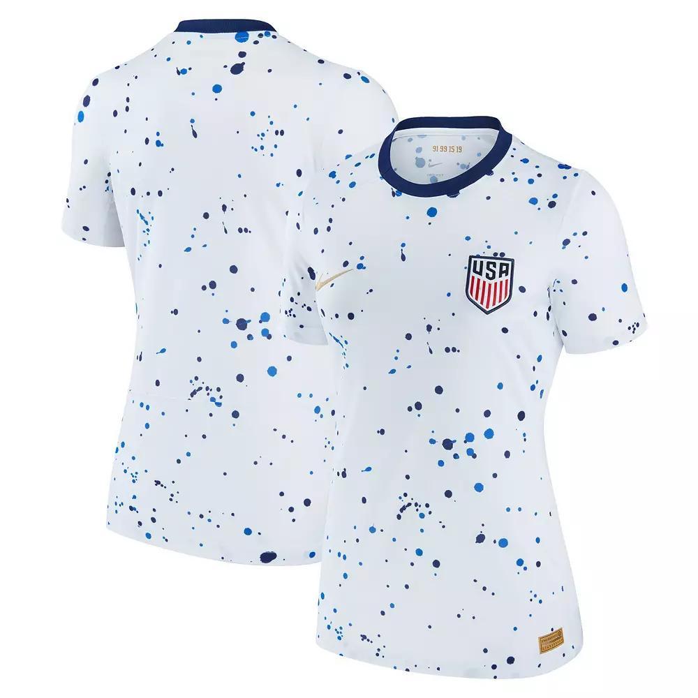 Women's Nike  White USMNT 2023 Home Replica Jersey, Size: Medium, Usa White Product Image