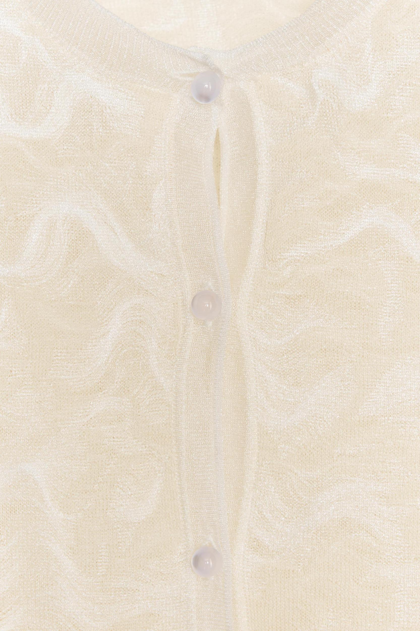 JACQUARD KNIT JACKET Product Image