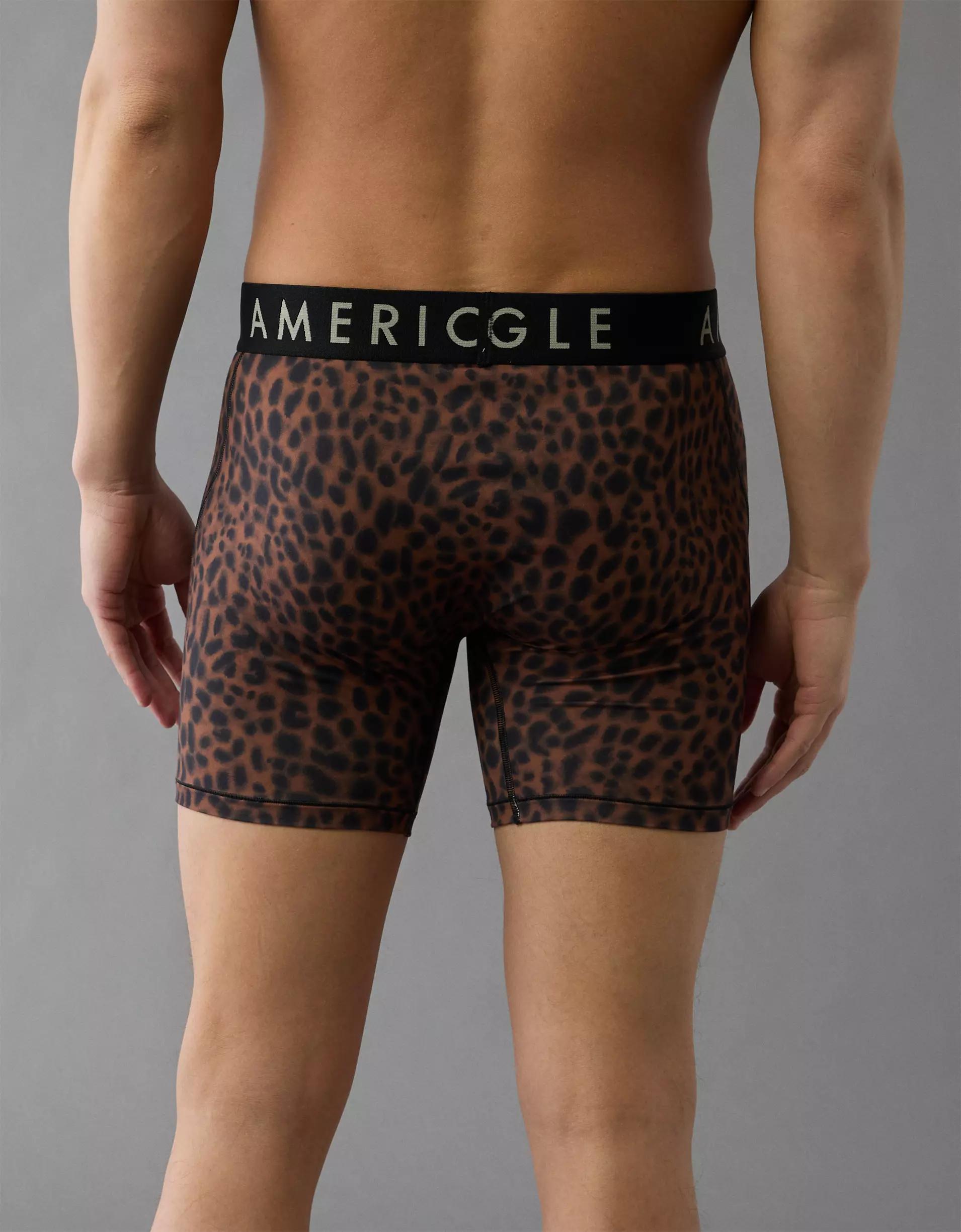 AEO Men's Leopard 6" Flex Boxer Brief Product Image