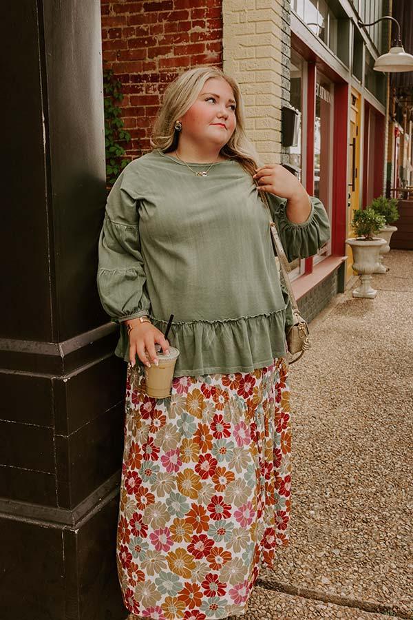 Romance Novel Vintage Wash Top Curves Product Image