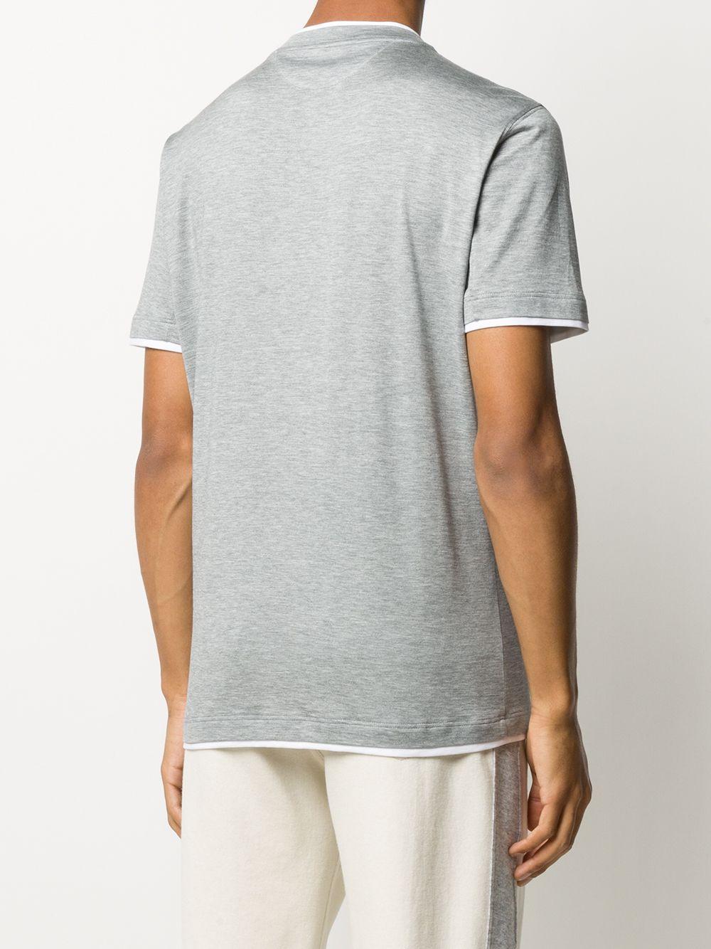 layered-effect T-shirt Product Image