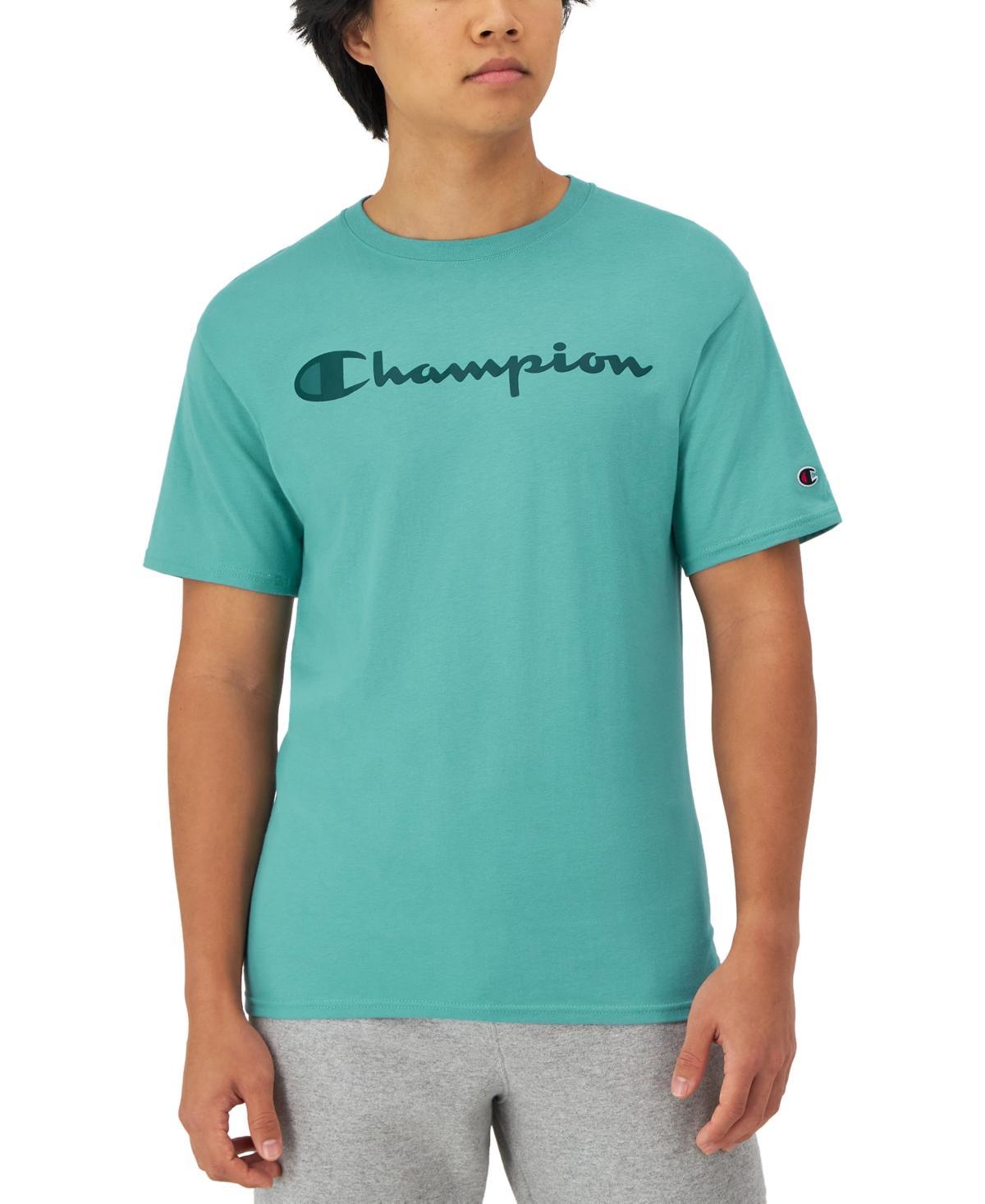 Men's Champion® Graphic Tee, Size: Large, White Product Image