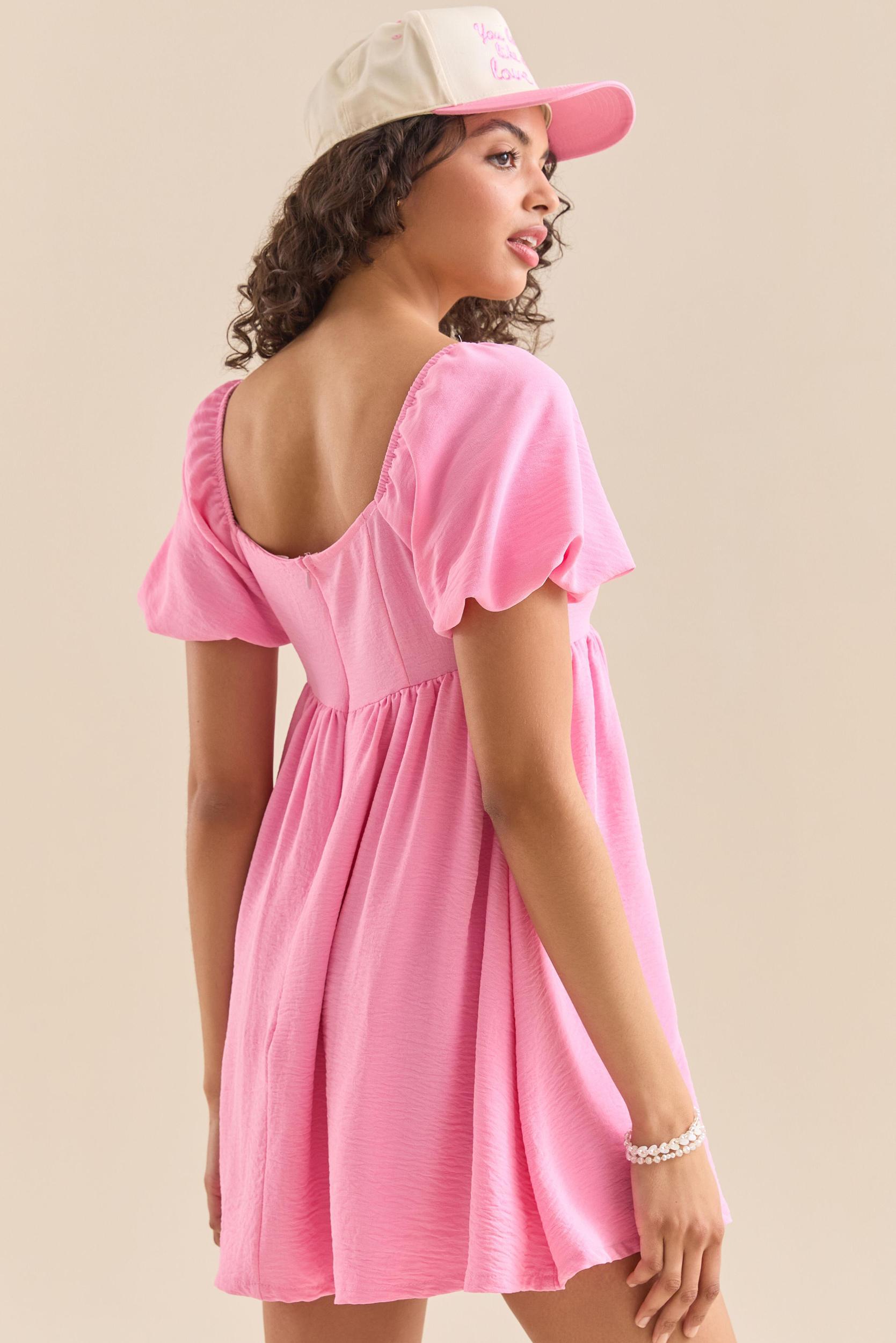 Anaya Puff Sleeve Dress Product Image