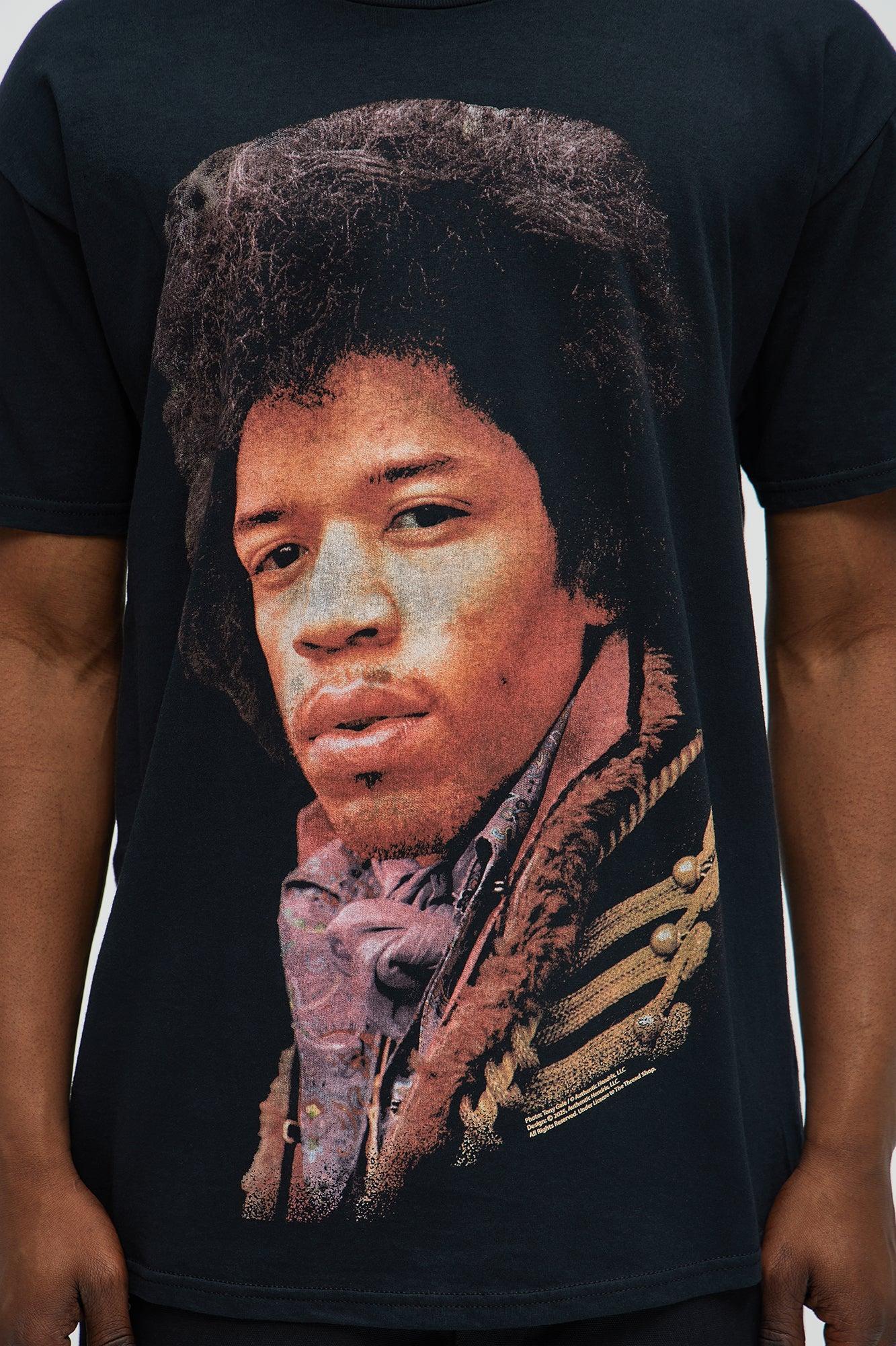 Jimi Hendrix Foxy Lady Short Sleeve Tee - Black Product Image