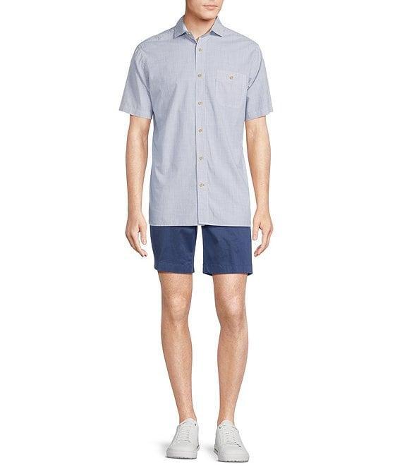 Cremieux Blue Label Stripe Short Sleeve Woven Shirt Product Image