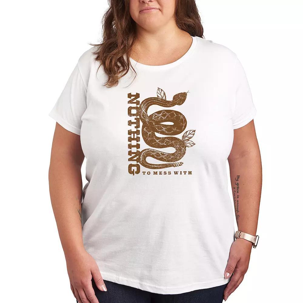 Plus Garfield Nap Sketch Graphic Tee, Womens Product Image
