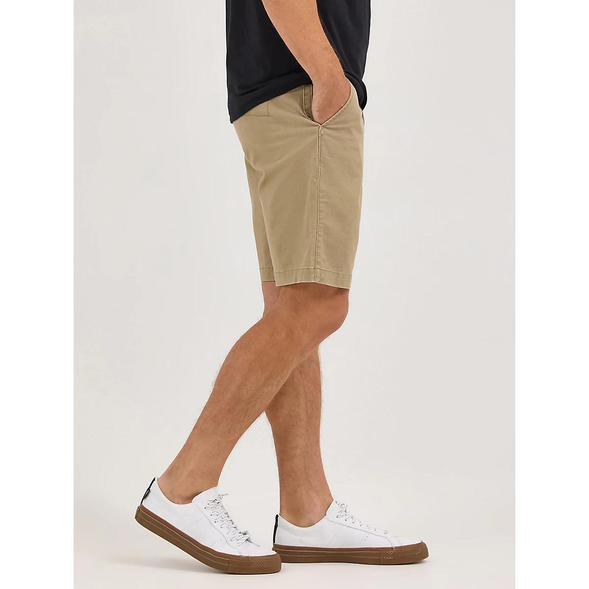 Men's Flat Front Short in Moonlight Product Image