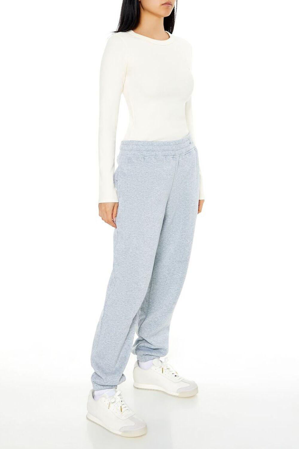 Fleece Mineral Wash Joggers | Forever 21 Product Image
