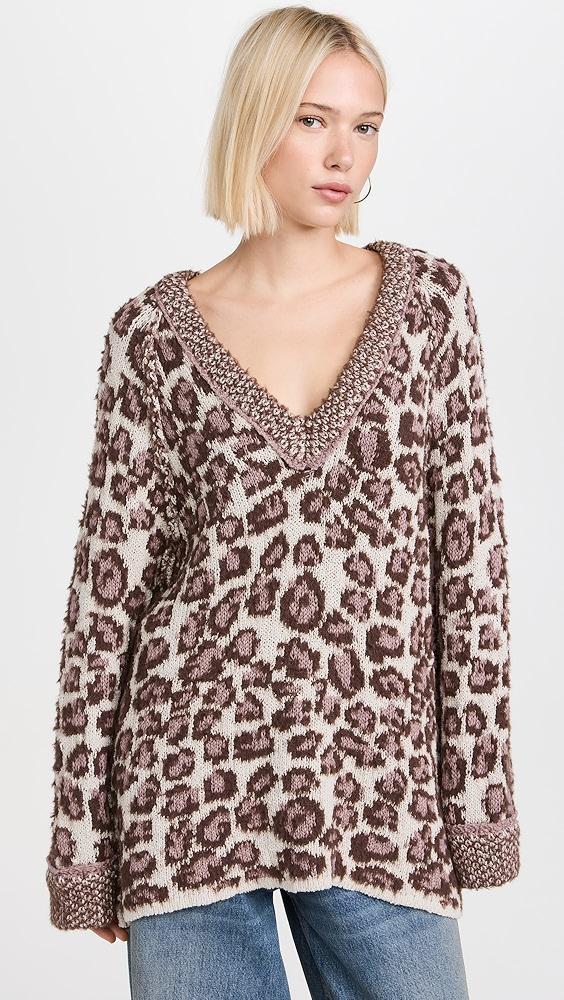 Free People Little Animal Pullover | Shopbop Product Image