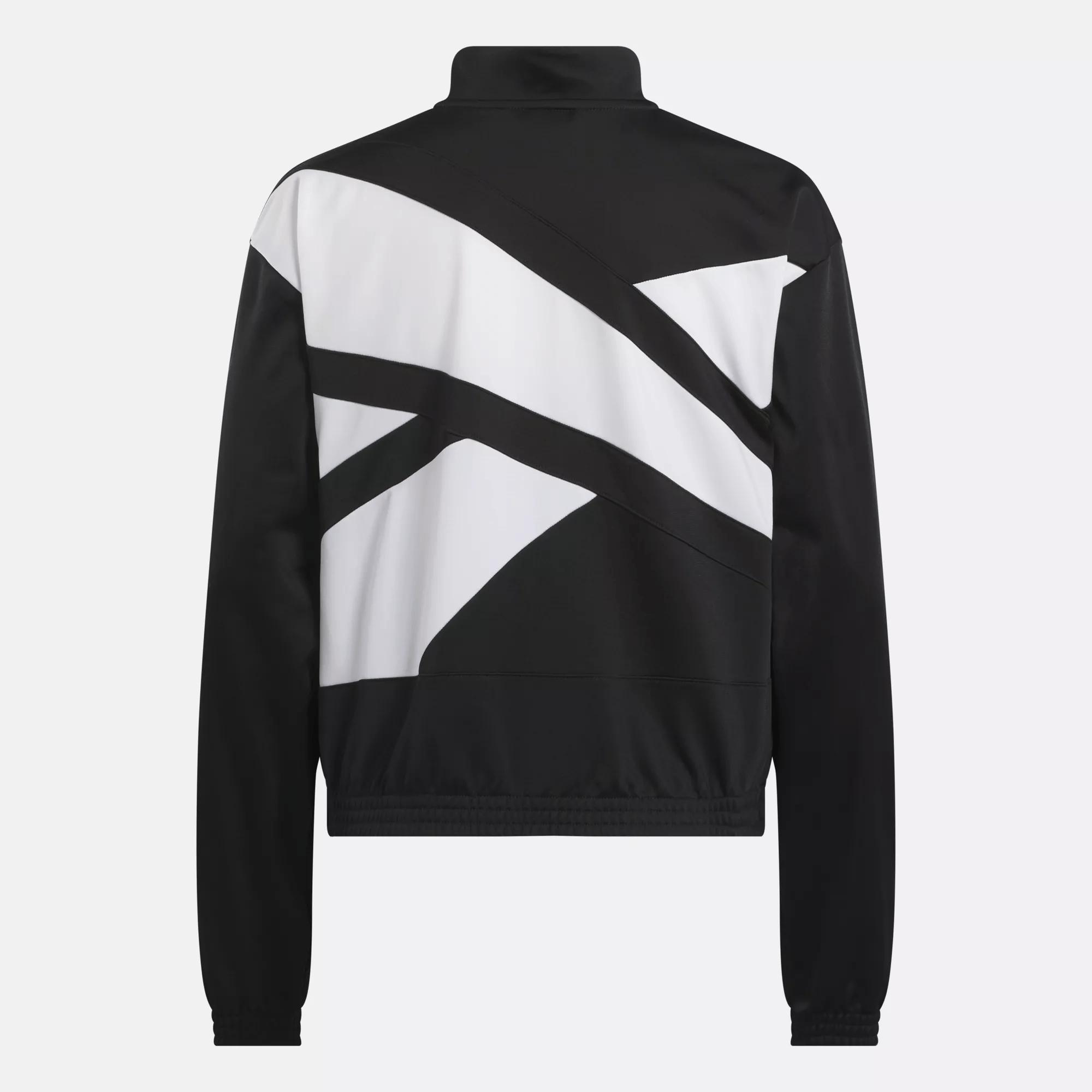 Women's Reebok Identity Back Vector Tricot Track Jacket Female Product Image