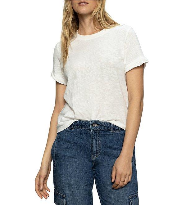 Sanctuary Perfect Tee Crew Neck Short Sleeve Remix Top Product Image