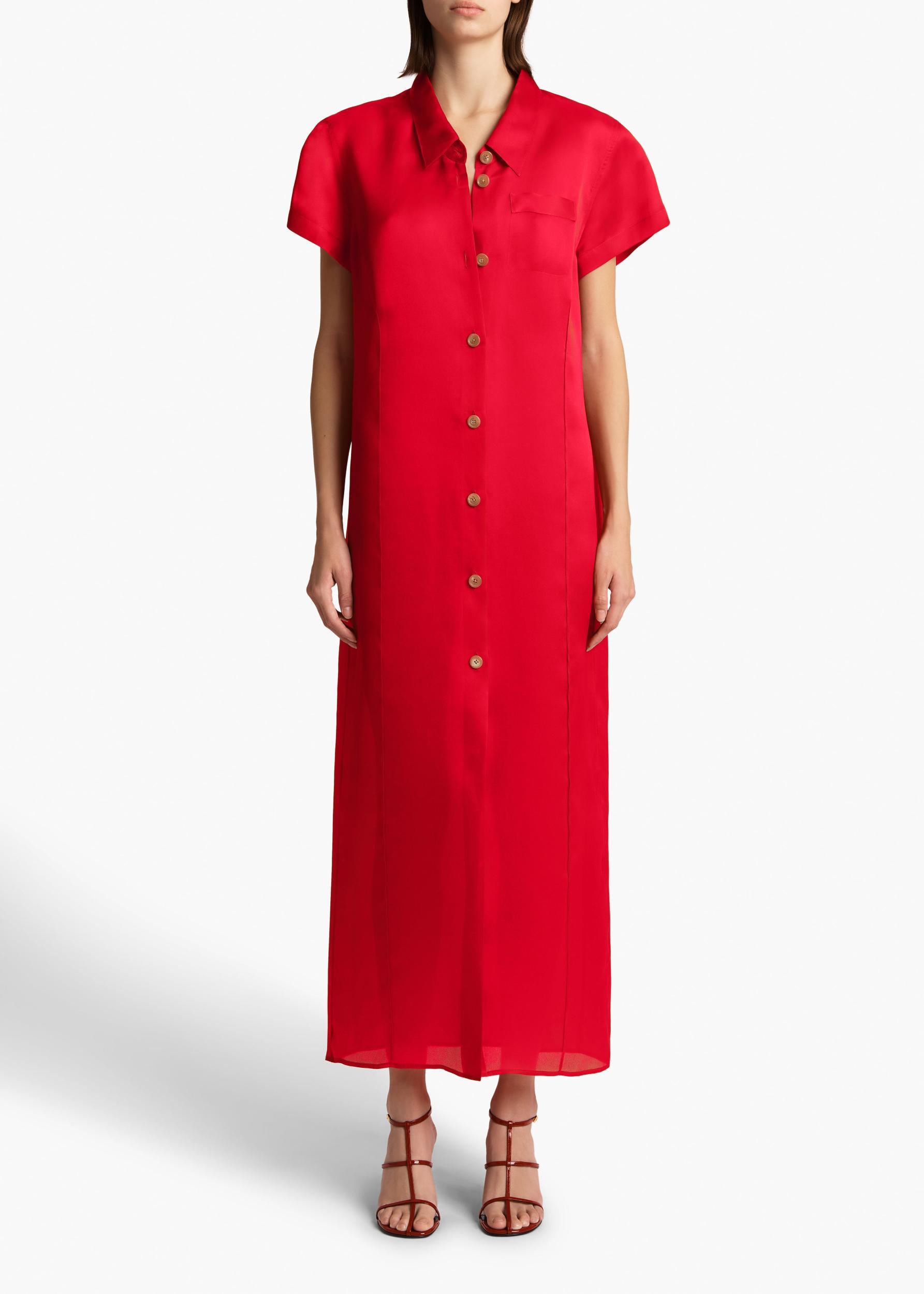 Effy Dress in Raspberry Product Image