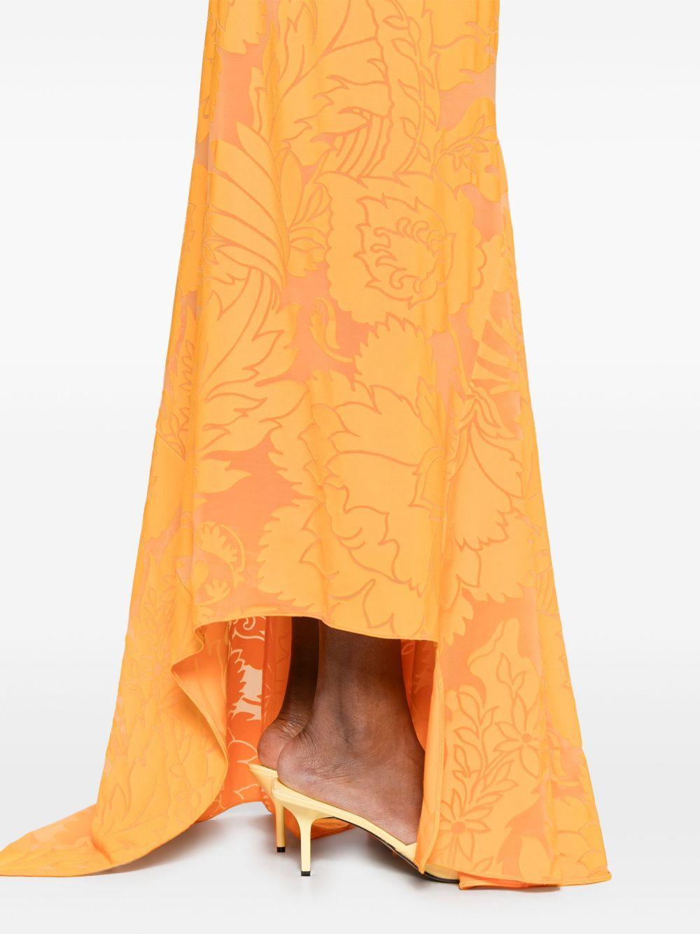 jacquard maxi dress Product Image