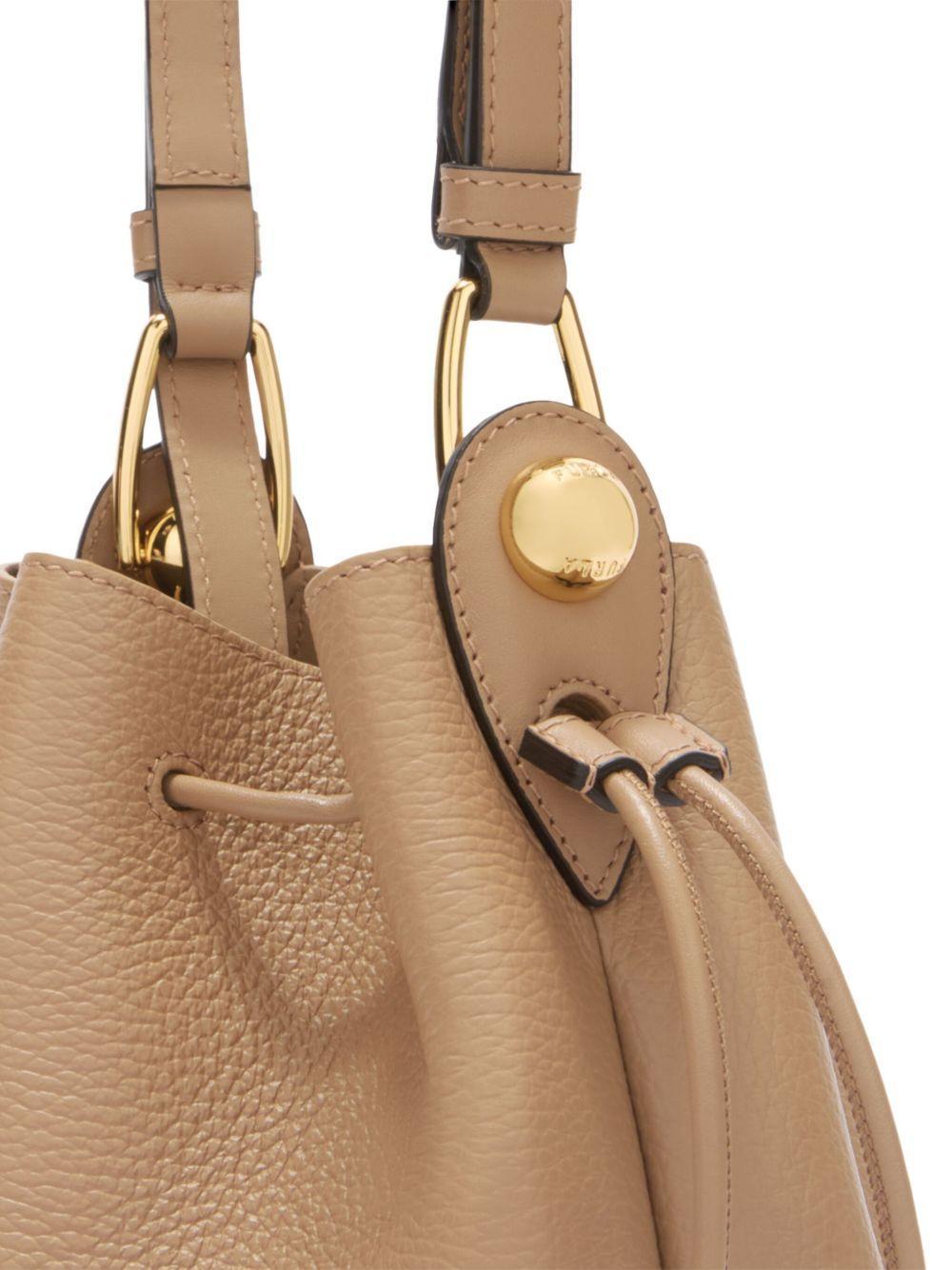 mini Sfera leather bucket bag Product Image