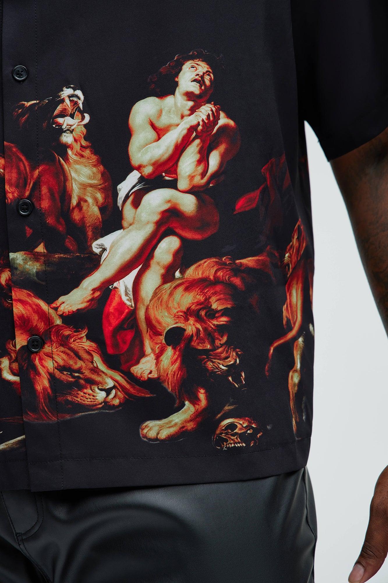 Lions Den Shirt - Black Product Image