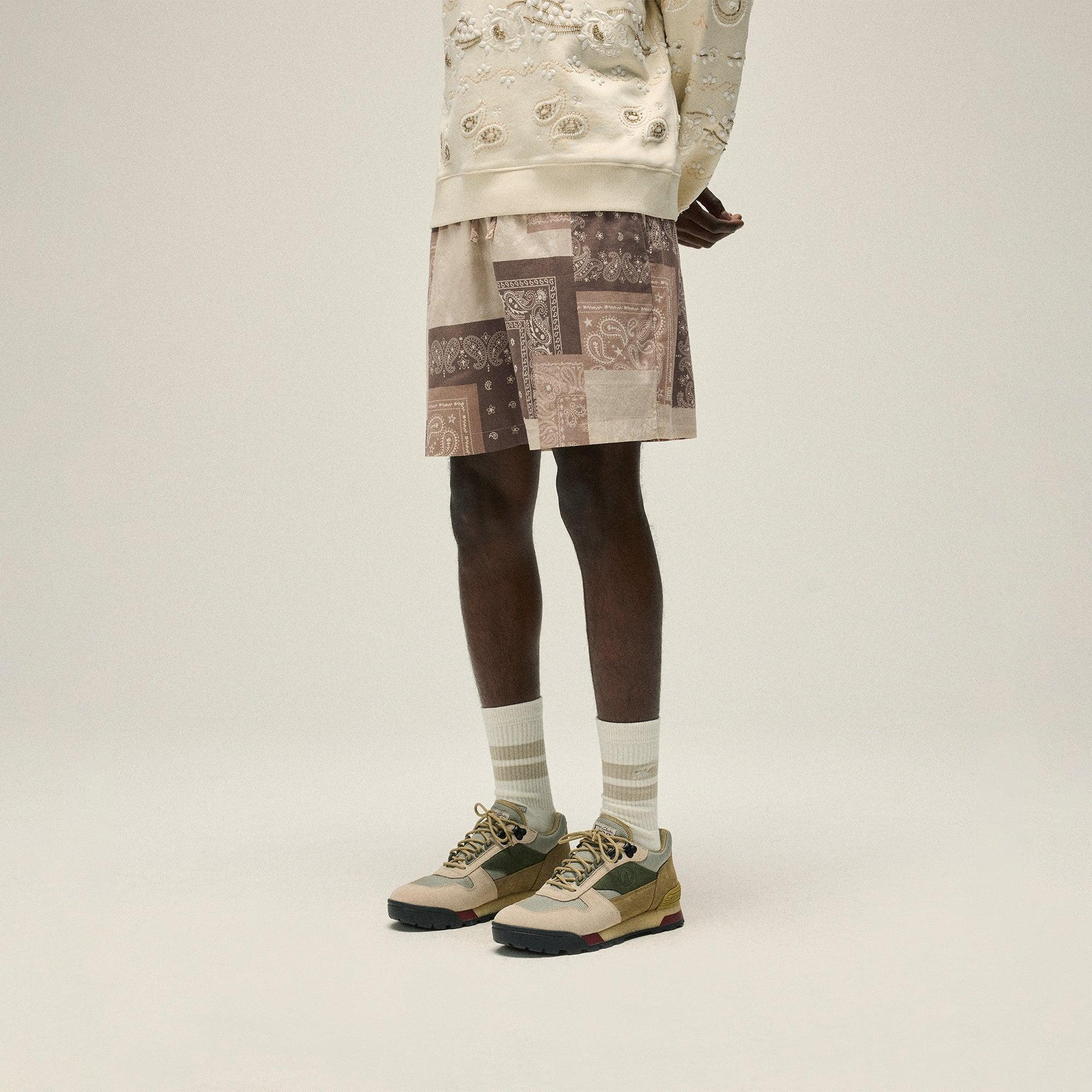 &Kin Paisley Floral Williams III Hoodie - Sandrift Male Product Image