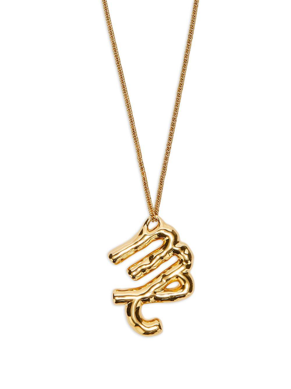 zodiac-sign pendant necklace Product Image
