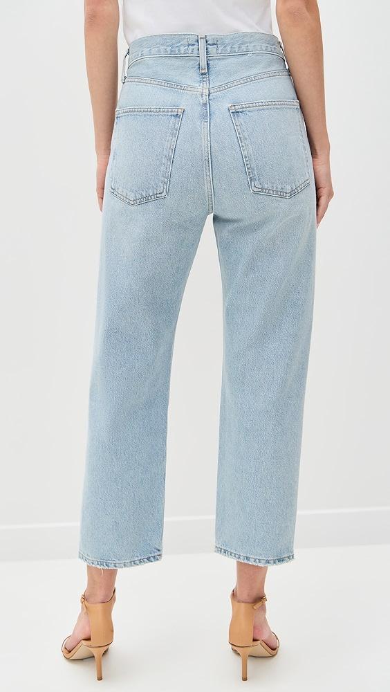 AGOLDE 90's Crop: Mid Rise Loose Straight Jeans | Shopbop Product Image