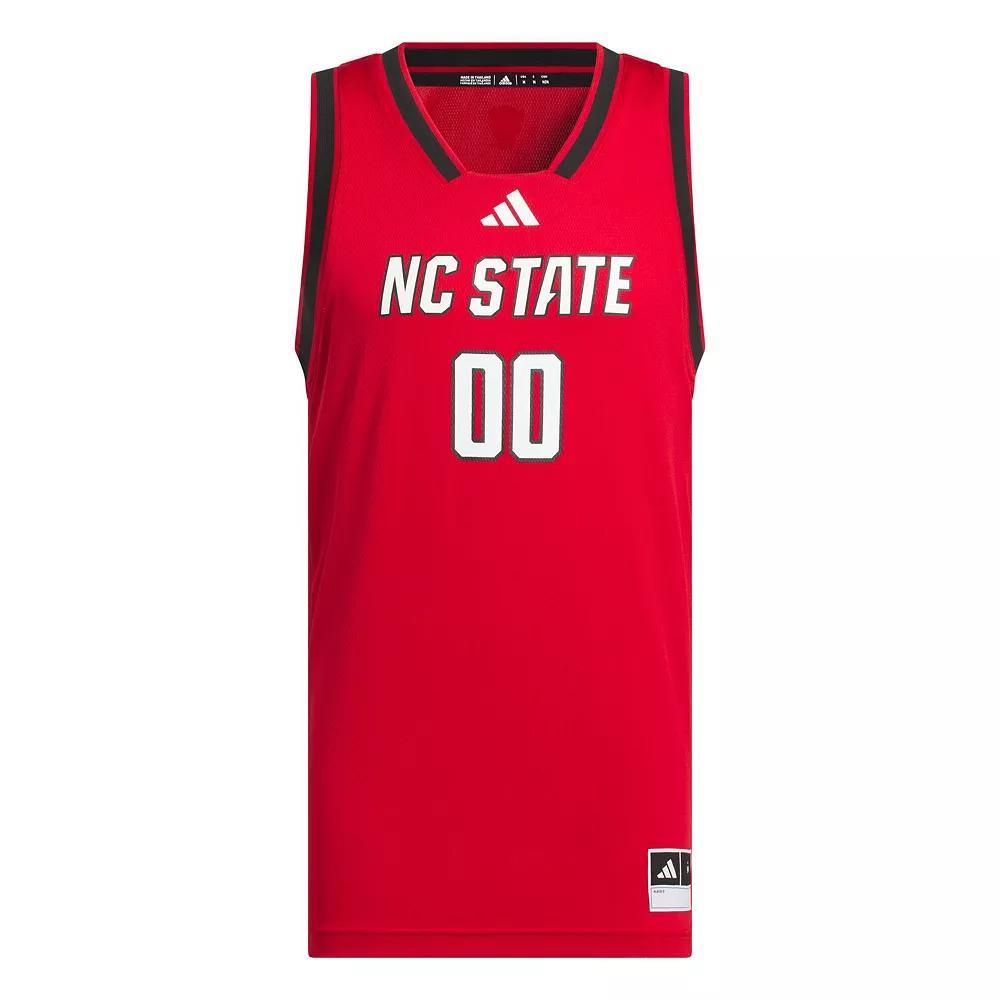 Men's adidas #00 Red NC State Wolfpack Replica Swingman Jersey, Size: 2XL, Nst Red Product Image