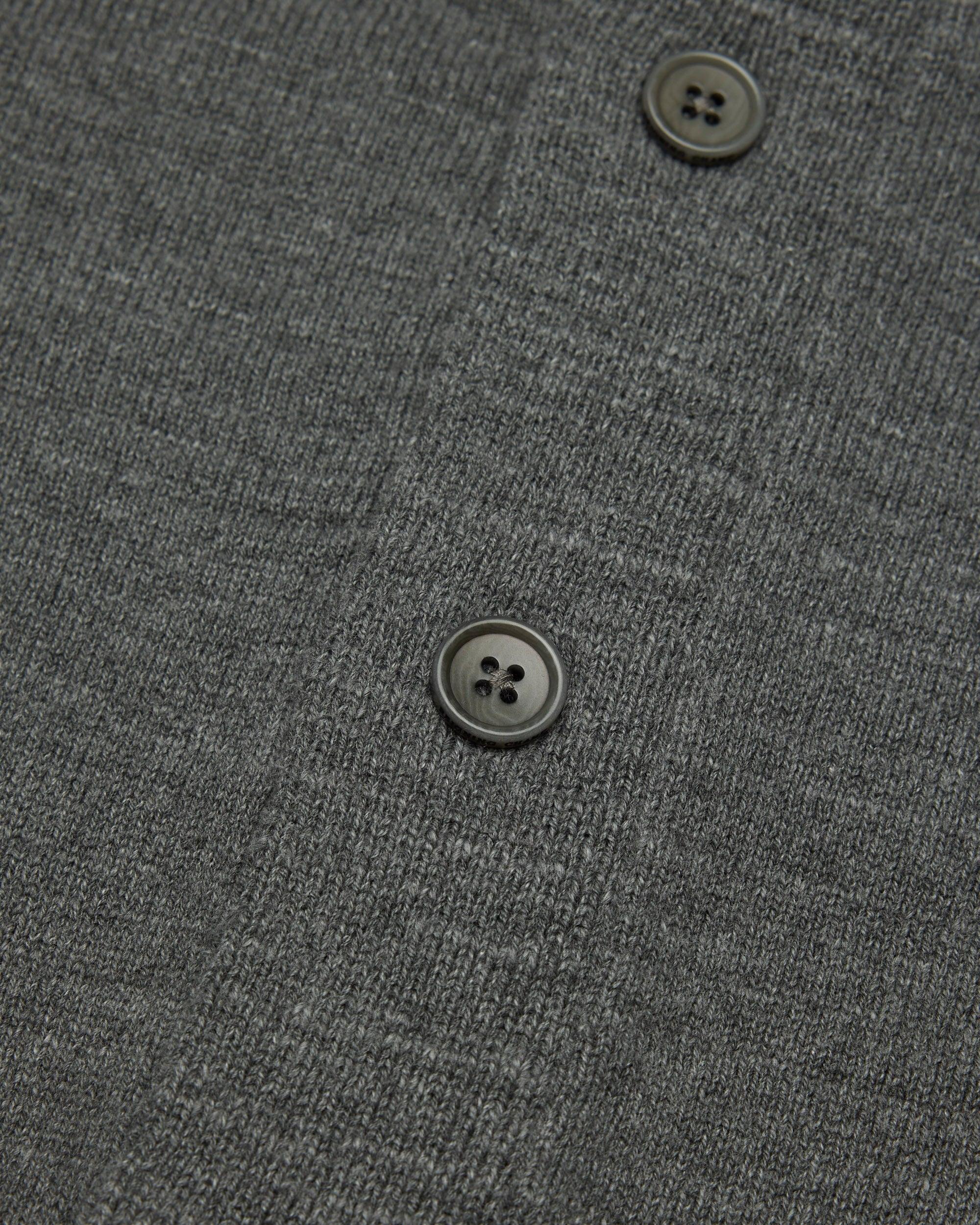 Cotton Slub Laurel Shawl Cardigan Male Product Image