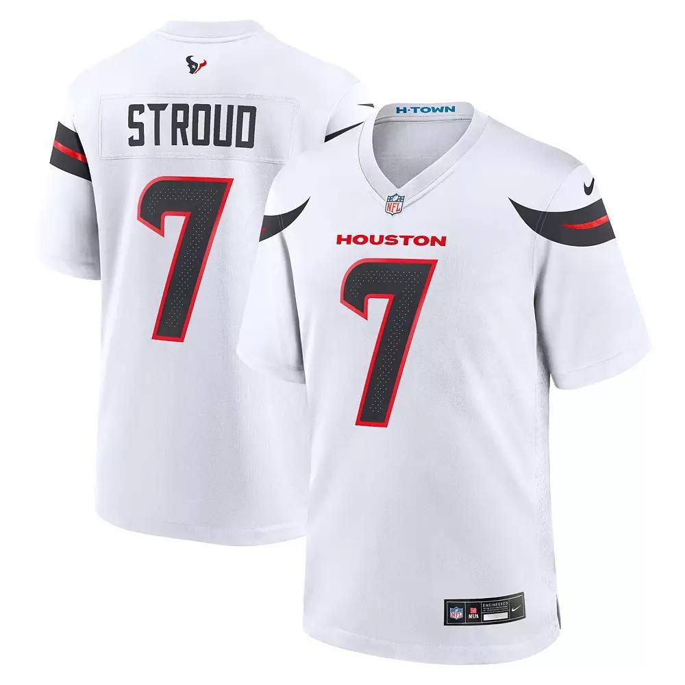 Men's Nike C.J. Stroud White Houston Texans Game Jersey, Size: Medium Product Image