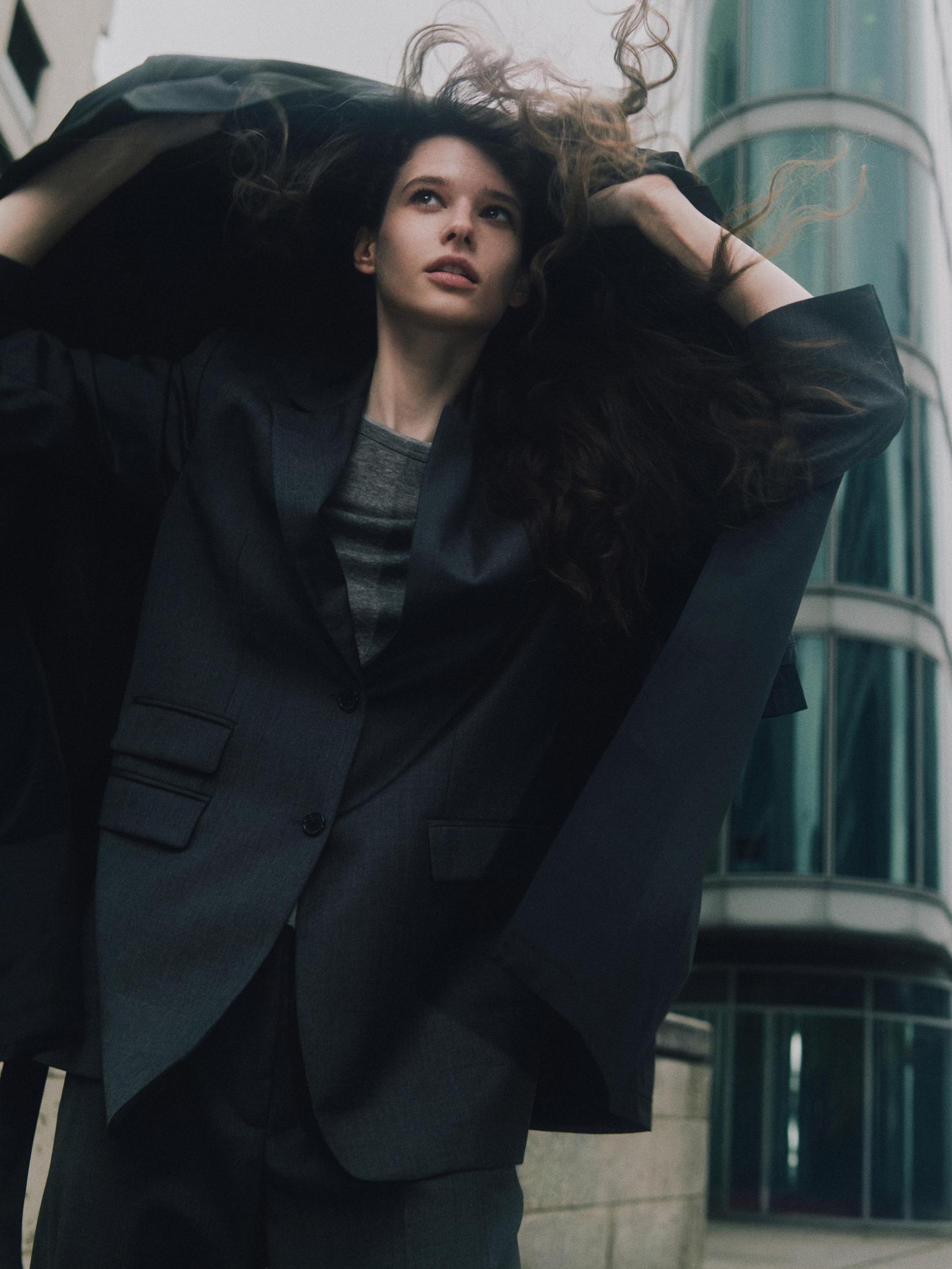 100% wool suit blazer Product Image