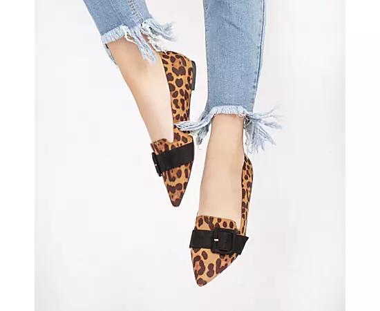 Journee Collection Womens Audrey Flat Product Image
