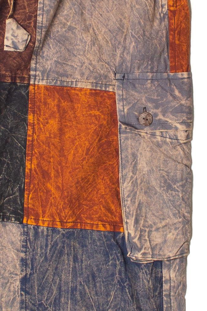 Checker Patchwork Pants Product Image