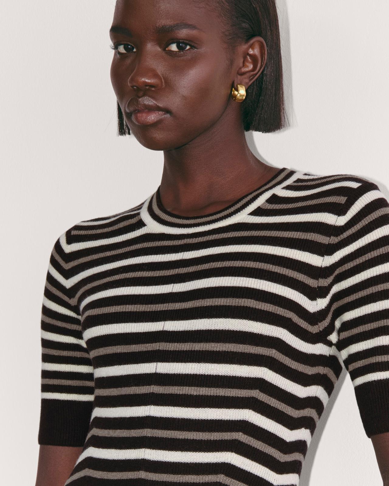 The Ribbed Sweater Dress Product Image
