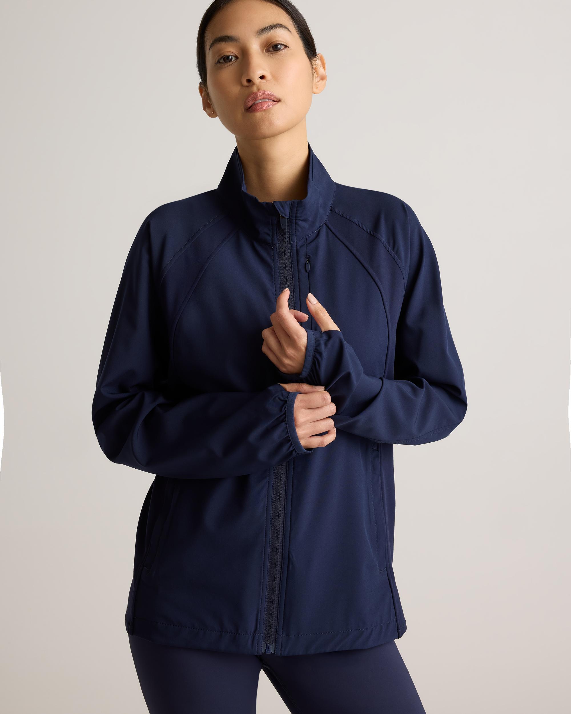 Quince | Women's Race Day Full-Zip Jacket Recycled Polyester Product Image