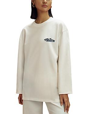 Reiss x McLaren F1 Team Beaton Cotton Long Sleeve Tee Product Image