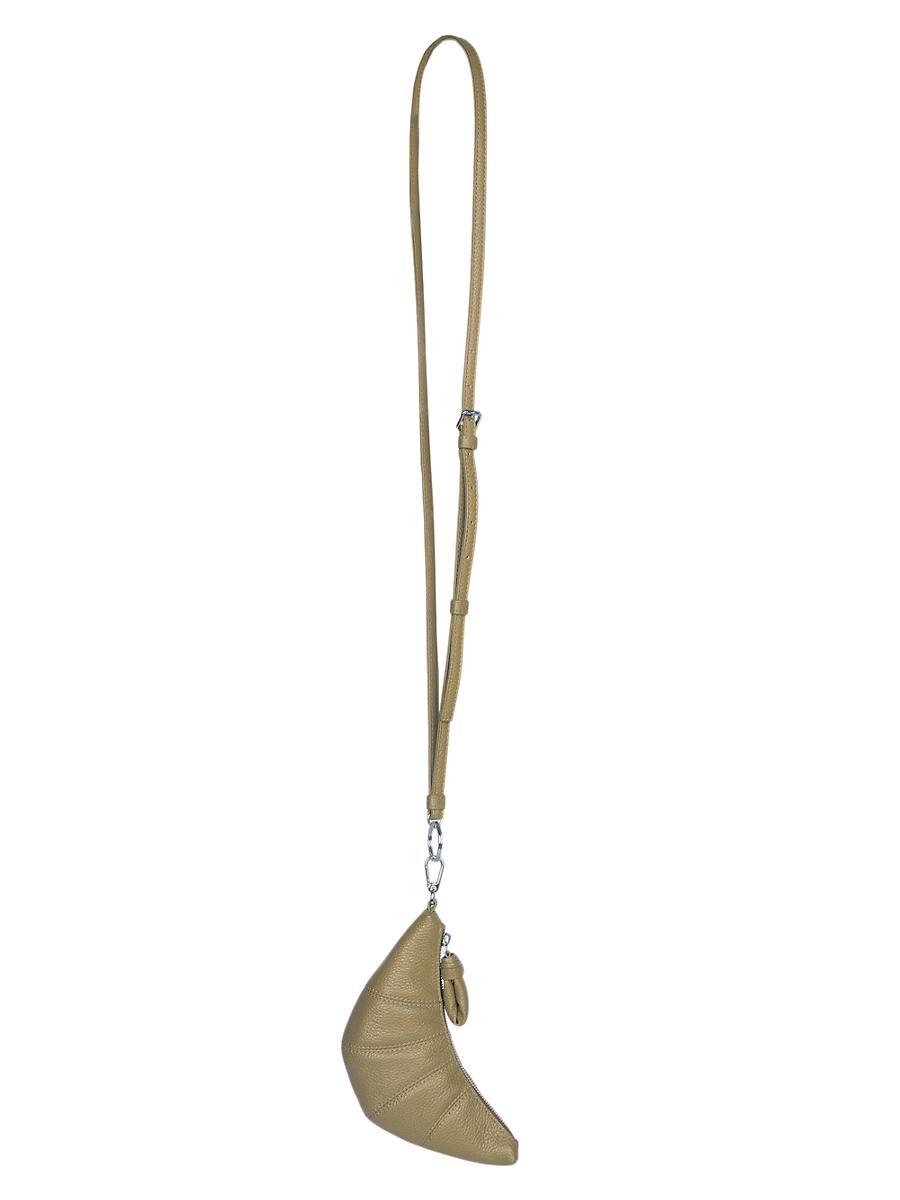 Mens Croissant Leather Crossbody Product Image