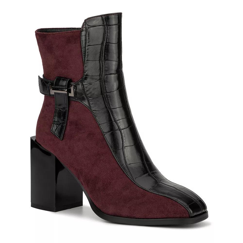 Torgeis Fontaine Women's Block Heel Ankle Boots, Size: 11, Black Product Image