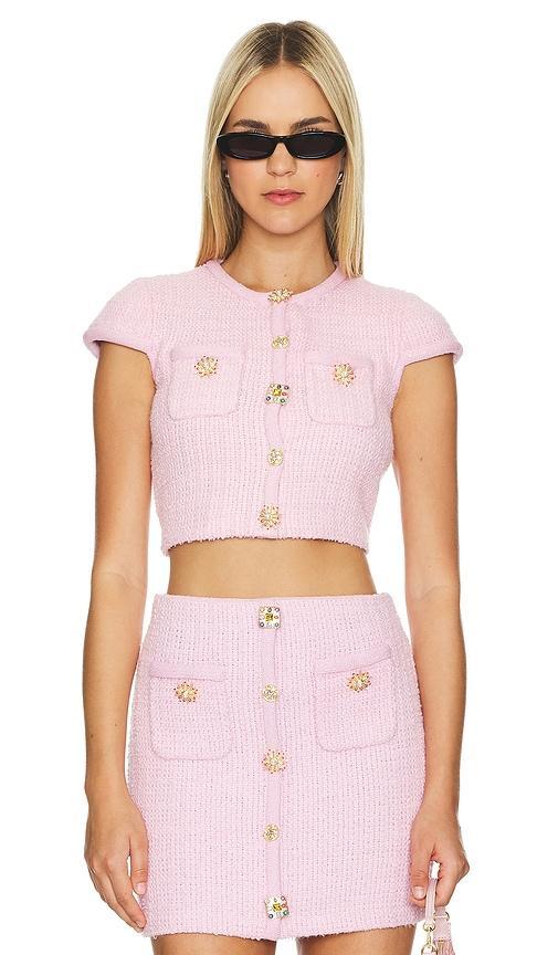 Jewel Knit Top self-portrait Product Image