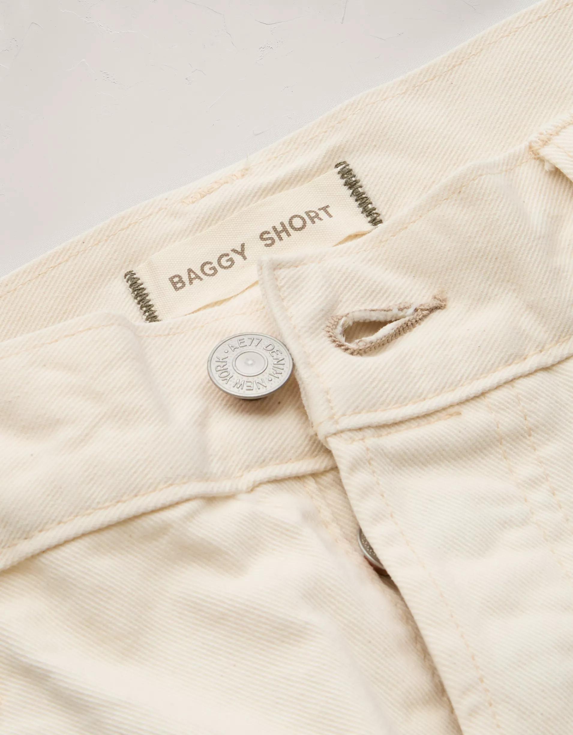 AE77 Premium Baggy Denim Short Product Image