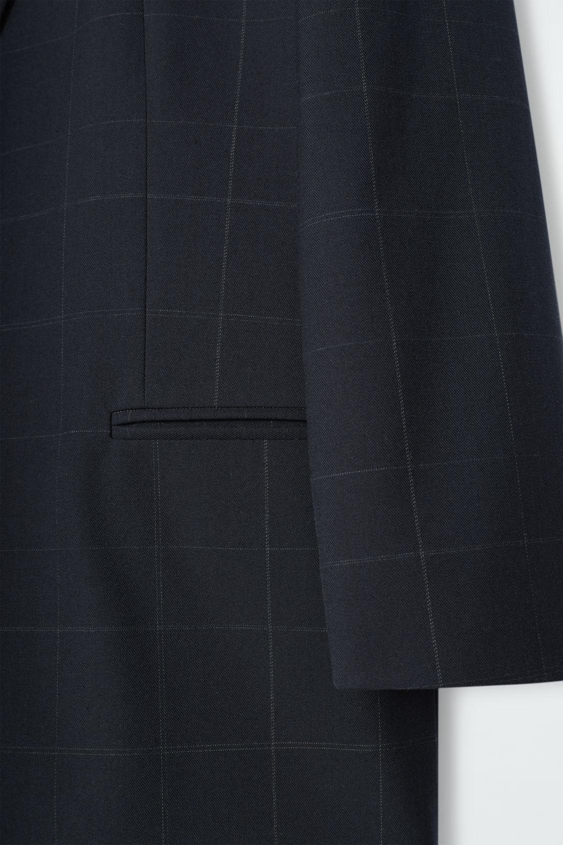 OVERSIZED WINDOWPANE-CHECK BLAZER Product Image