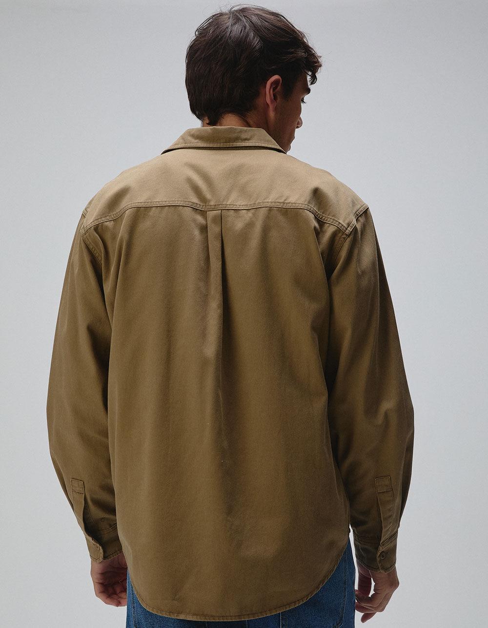 RSQ Mens Oversized Washed Twill Shirt Product Image