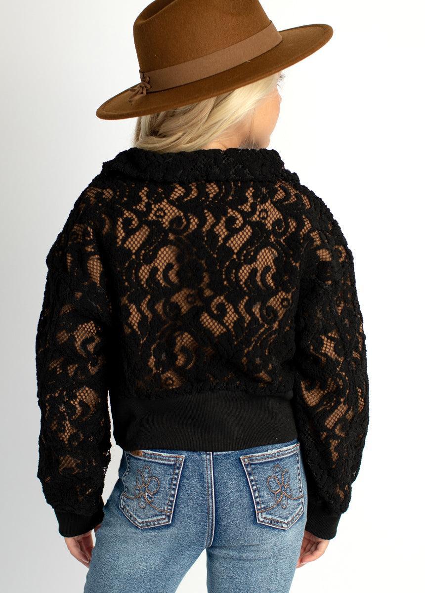 Luxury Jacket in Black Girls Product Image