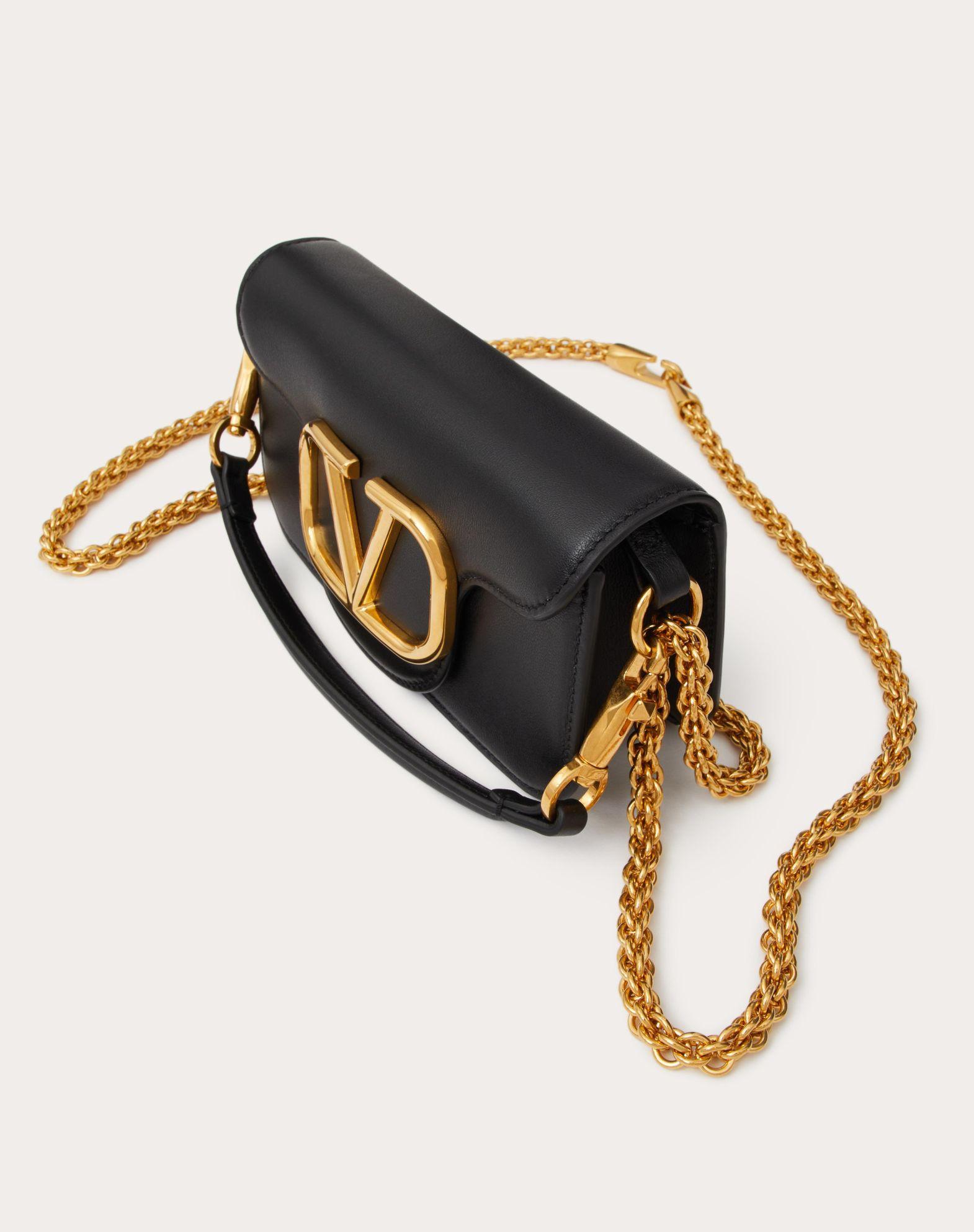 Valentino Garavani Locò Small Shoulder Bag In Calfskin Product Image