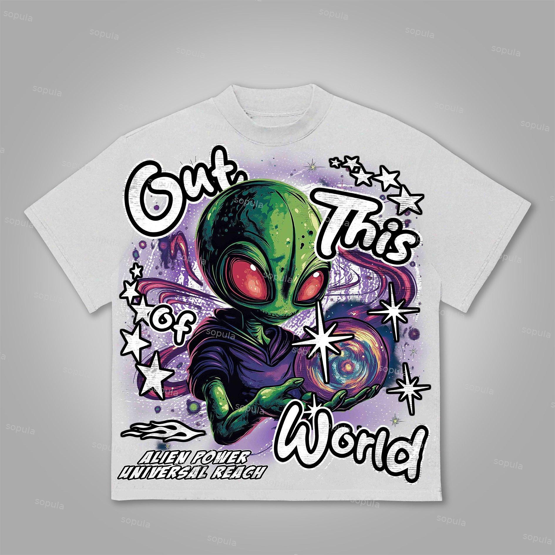 Sopula E.T. Out Of This World Graphic T-Shirt Product Image