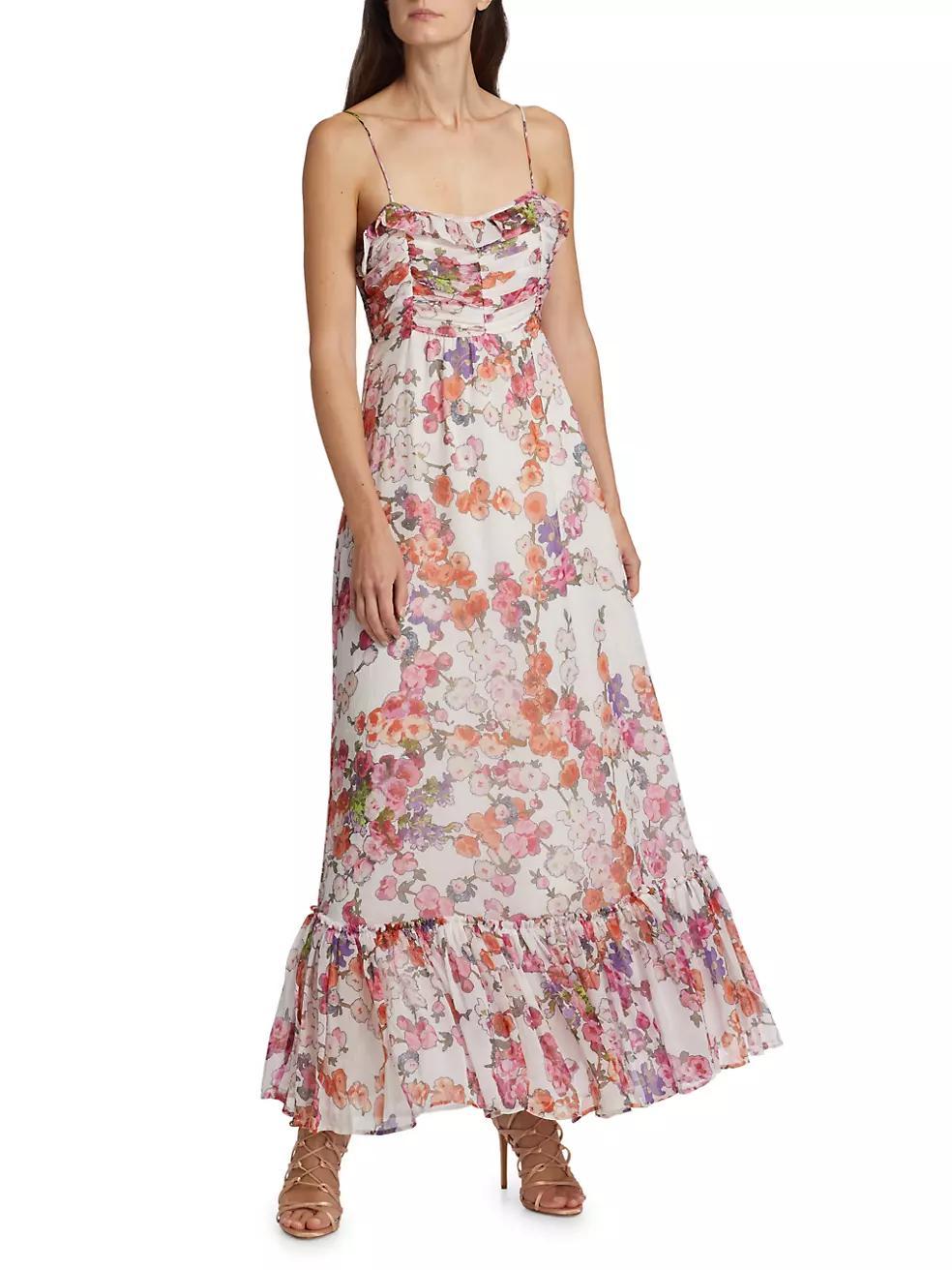 Floral Single-Tiered Maxi Dress Product Image