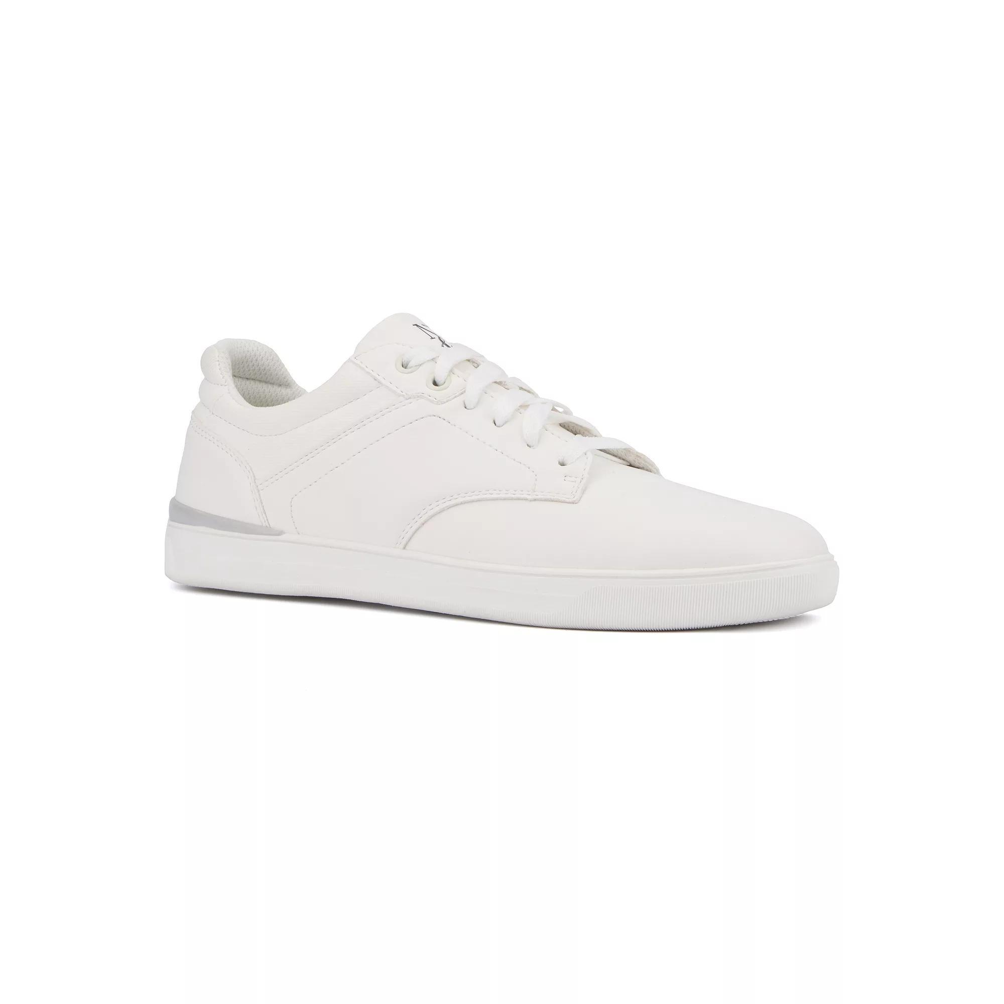 New York & Company Neriah Men's Low-Top Sneakers, Size: 10, White Product Image