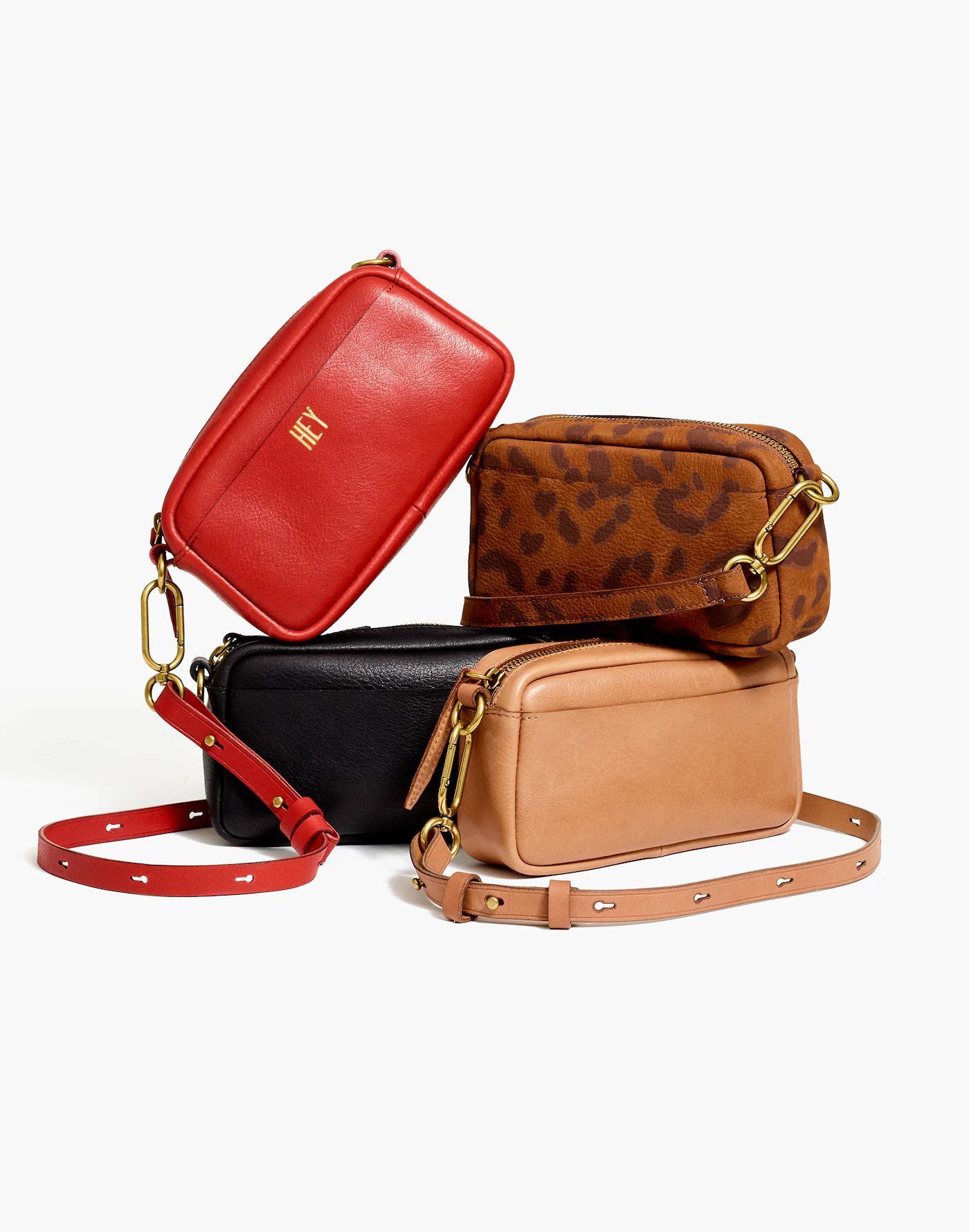 The Leather Carabiner Mini Crossbody Bag Product Image