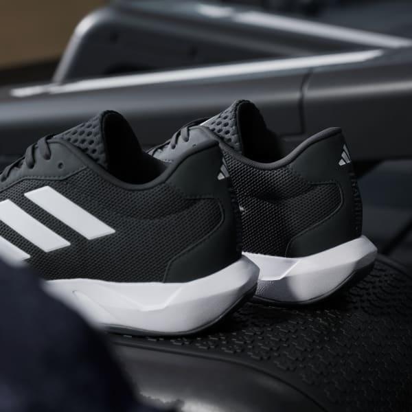 adidas Amplimove Men's Training Shoes, Size: 12, Black White Gray Product Image