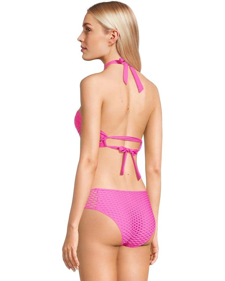 Women's BECCA Castaway Kaia Textured High Neck Top Product Image