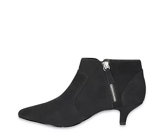 Easy Street Women's Annalee Dress Ankle Boots, Size: 7.5, Black Lame Product Image