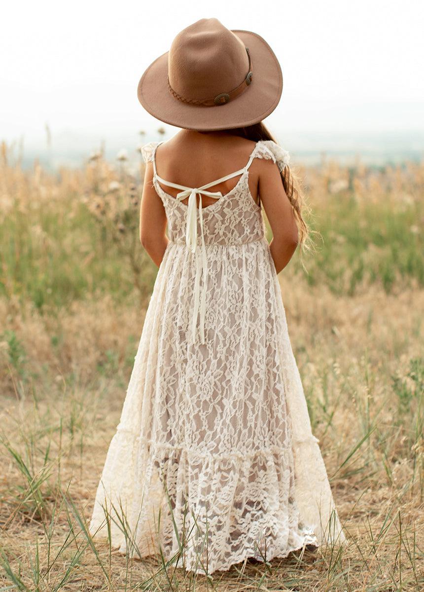 Arly Dress in Birch Girls Product Image