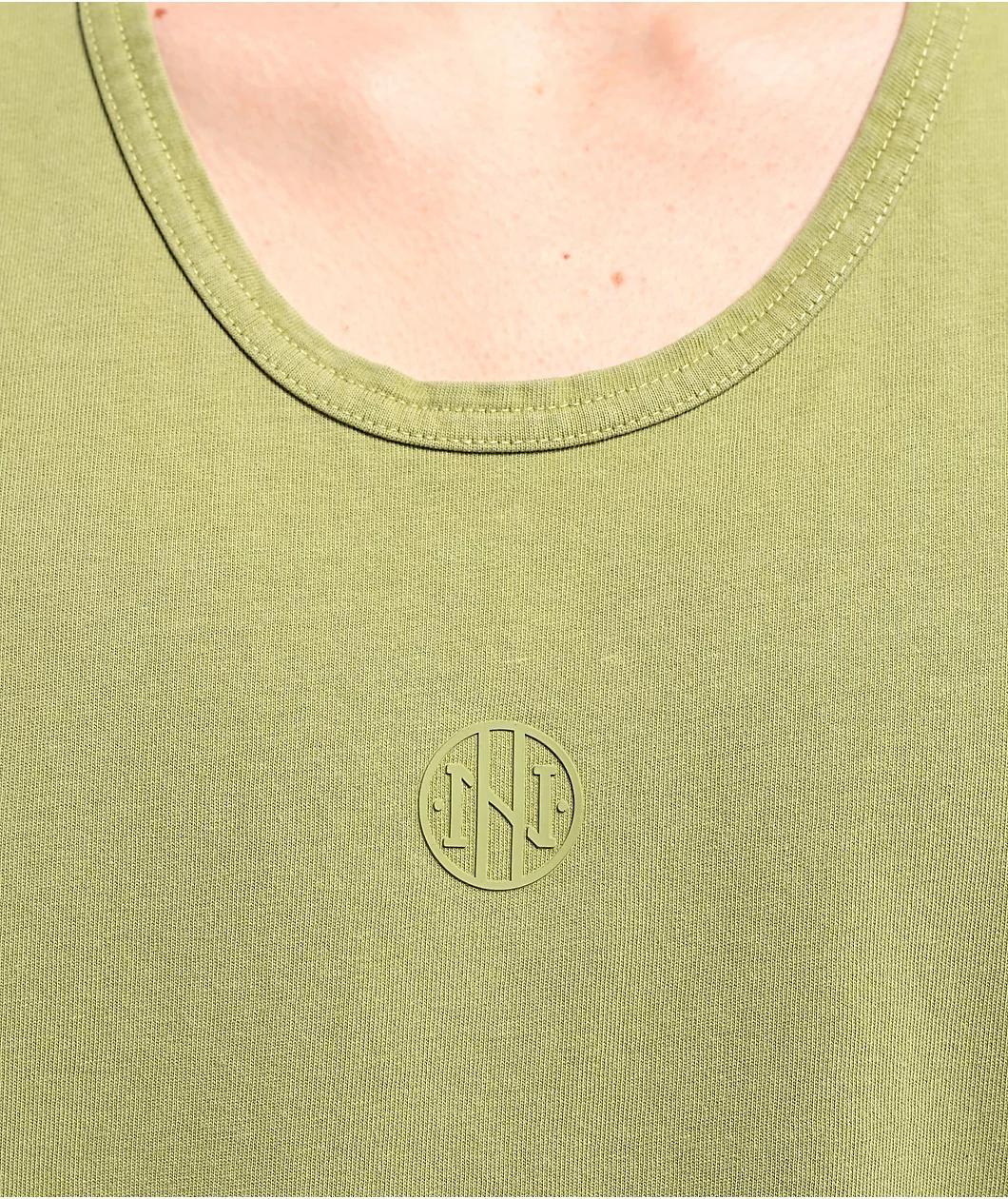 Ninth Hall Fundamentals Green Relaxed Tank Top Product Image