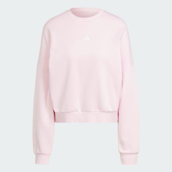 Womens adidas Essentials Small Logo Feel Cozy Sportswear Sweatshirt Product Image